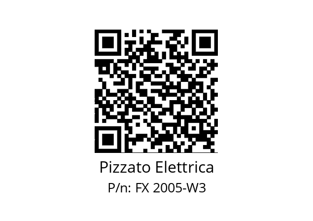   Pizzato Elettrica FX 2005-W3