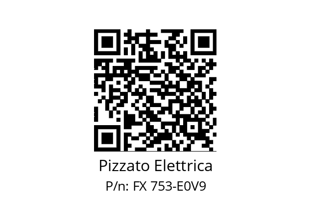   Pizzato Elettrica FX 753-E0V9