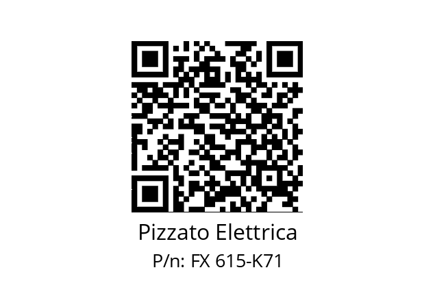   Pizzato Elettrica FX 615-K71