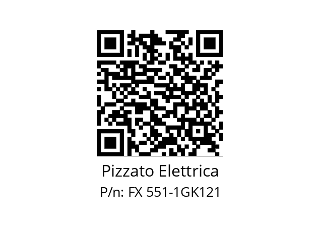   Pizzato Elettrica FX 551-1GK121