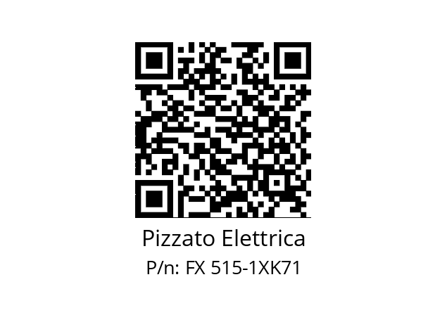   Pizzato Elettrica FX 515-1XK71