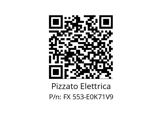   Pizzato Elettrica FX 553-E0K71V9