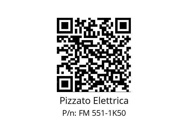   Pizzato Elettrica FM 551-1K50