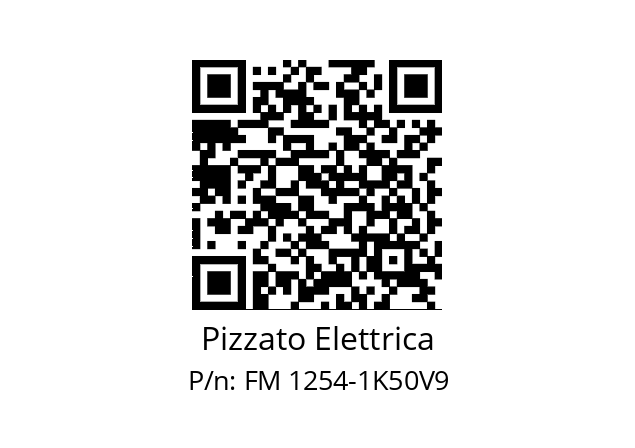   Pizzato Elettrica FM 1254-1K50V9