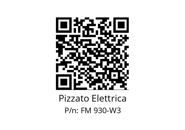   Pizzato Elettrica FM 930-W3