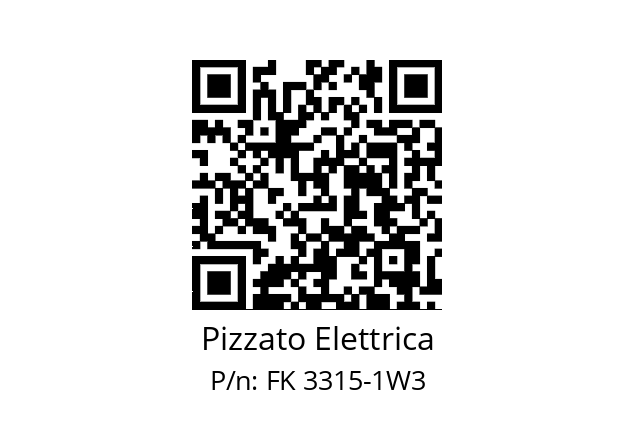   Pizzato Elettrica FK 3315-1W3