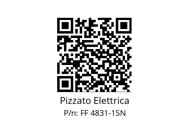   Pizzato Elettrica FF 4831-1SN