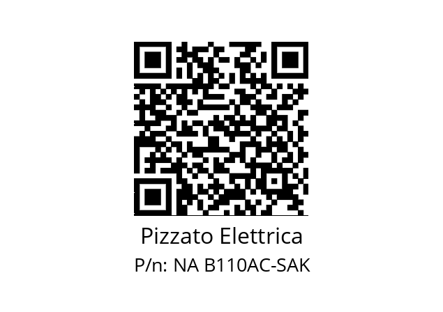   Pizzato Elettrica NA B110AC-SAK