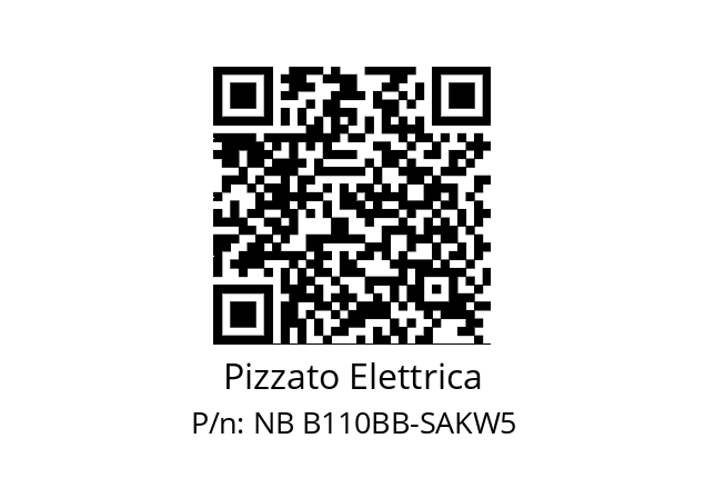   Pizzato Elettrica NB B110BB-SAKW5