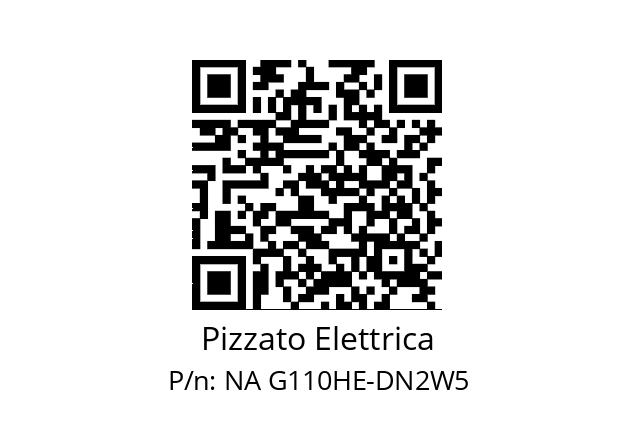   Pizzato Elettrica NA G110HE-DN2W5