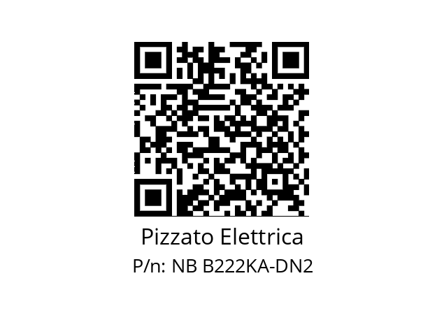   Pizzato Elettrica NB B222KA-DN2