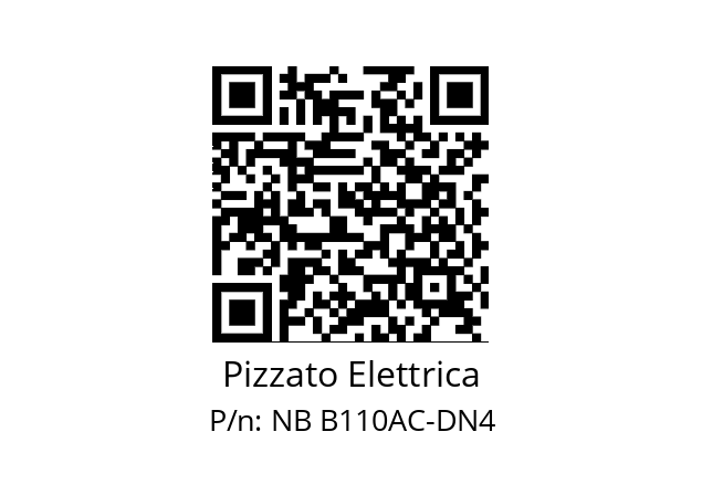   Pizzato Elettrica NB B110AC-DN4