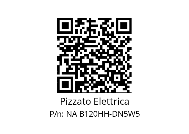   Pizzato Elettrica NA B120HH-DN5W5