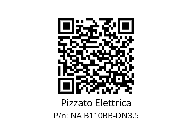   Pizzato Elettrica NA B110BB-DN3.5