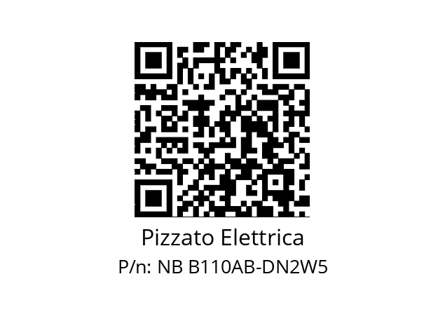   Pizzato Elettrica NB B110AB-DN2W5