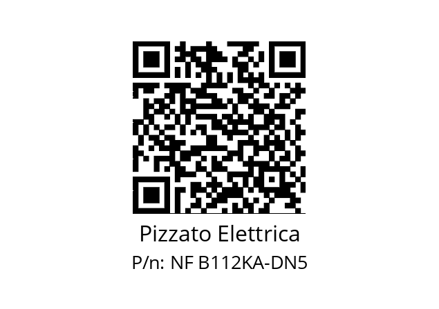   Pizzato Elettrica NF B112KA-DN5