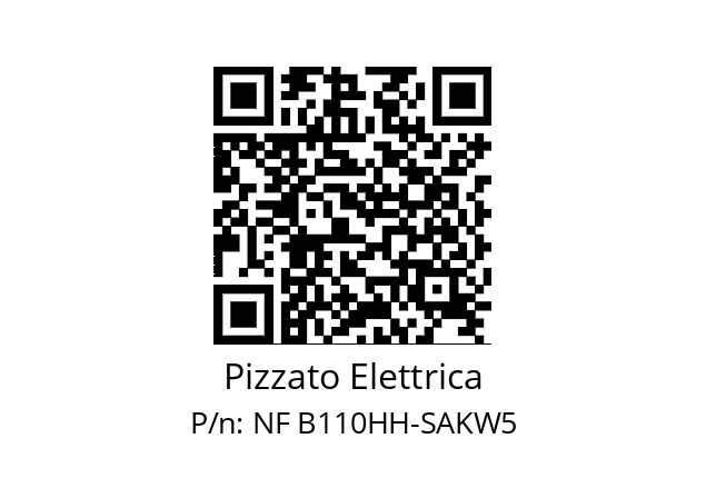   Pizzato Elettrica NF B110HH-SAKW5