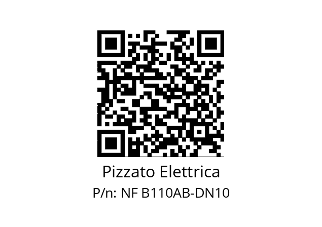   Pizzato Elettrica NF B110AB-DN10