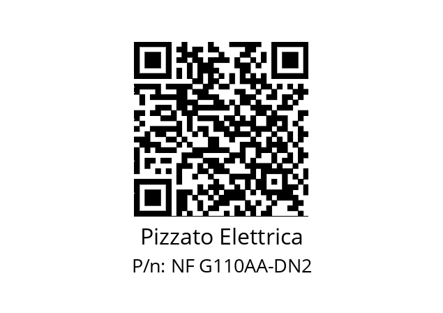   Pizzato Elettrica NF G110AA-DN2