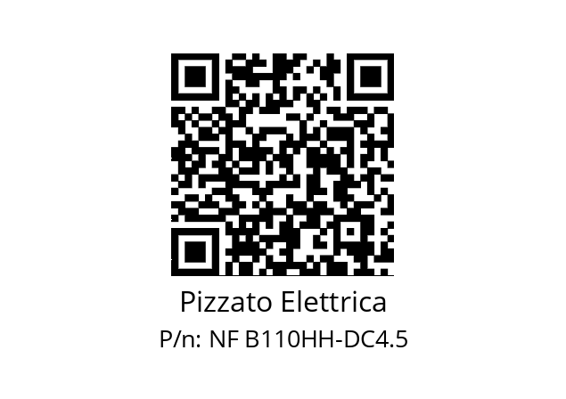   Pizzato Elettrica NF B110HH-DC4.5