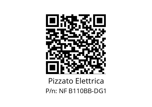   Pizzato Elettrica NF B110BB-DG1