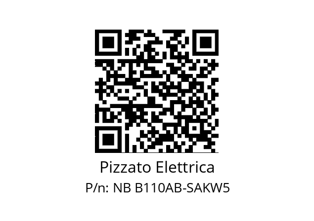   Pizzato Elettrica NB B110AB-SAKW5