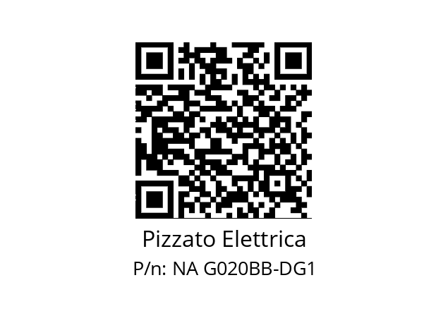   Pizzato Elettrica NA G020BB-DG1