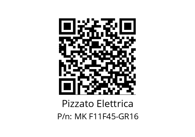   Pizzato Elettrica MK F11F45-GR16