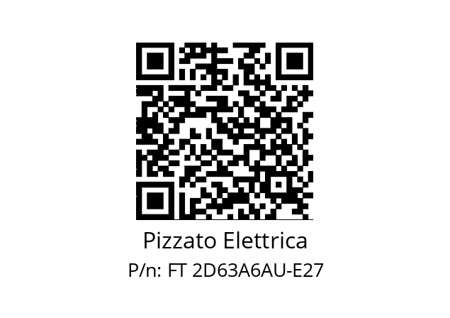   Pizzato Elettrica FT 2D63A6AU-E27