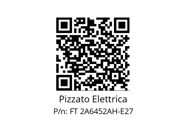   Pizzato Elettrica FT 2A6452AH-E27