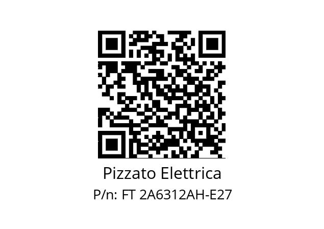   Pizzato Elettrica FT 2A6312AH-E27