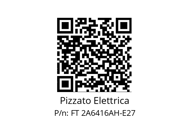   Pizzato Elettrica FT 2A6416AH-E27