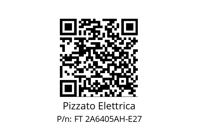   Pizzato Elettrica FT 2A6405AH-E27