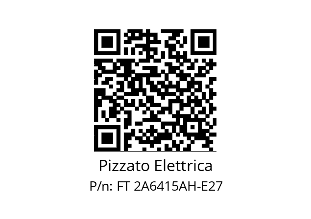   Pizzato Elettrica FT 2A6415AH-E27