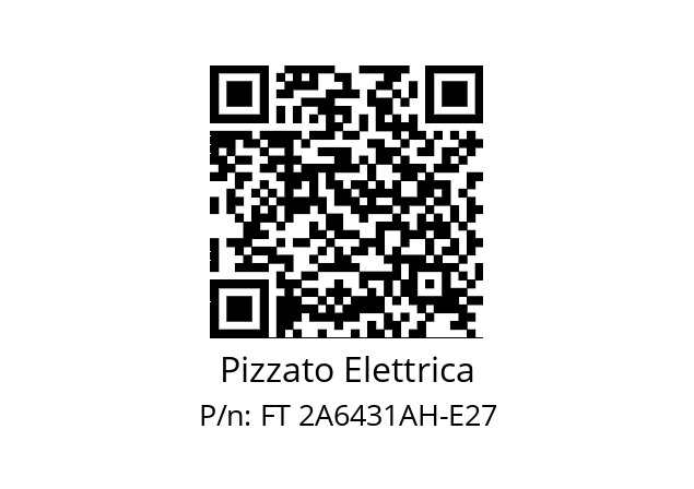   Pizzato Elettrica FT 2A6431AH-E27