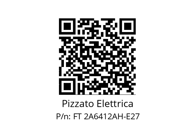   Pizzato Elettrica FT 2A6412AH-E27