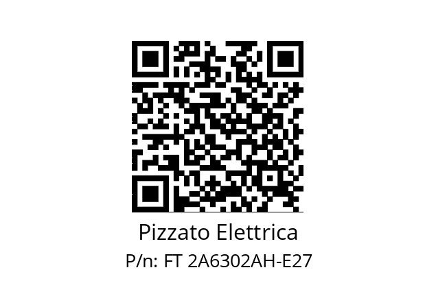   Pizzato Elettrica FT 2A6302AH-E27