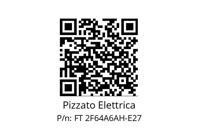   Pizzato Elettrica FT 2F64A6AH-E27