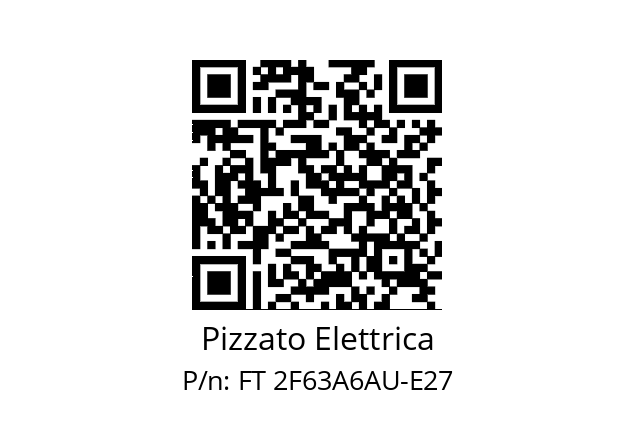   Pizzato Elettrica FT 2F63A6AU-E27