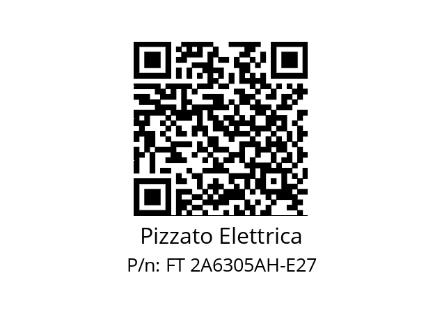   Pizzato Elettrica FT 2A6305AH-E27