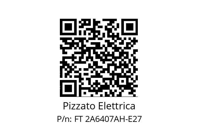   Pizzato Elettrica FT 2A6407AH-E27