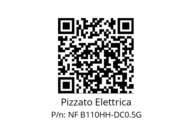   Pizzato Elettrica NF B110HH-DC0.5G