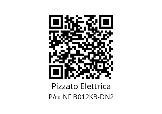   Pizzato Elettrica NF B012KB-DN2