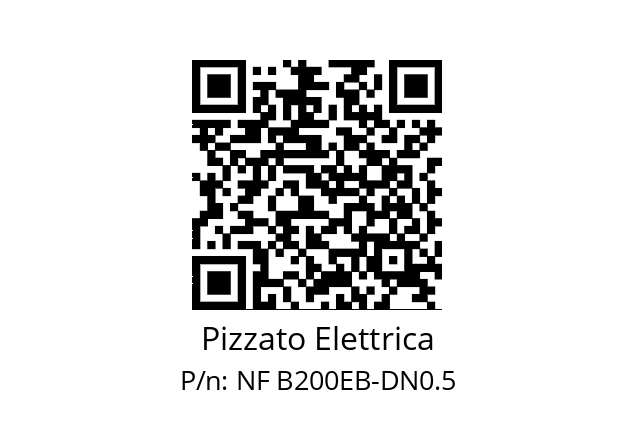   Pizzato Elettrica NF B200EB-DN0.5