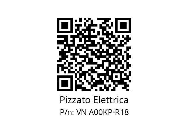   Pizzato Elettrica VN A00KP-R18