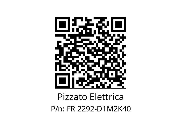   Pizzato Elettrica FR 2292-D1M2K40