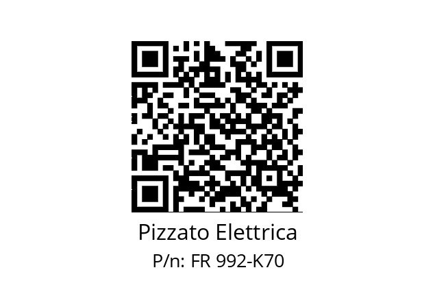   Pizzato Elettrica FR 992-K70