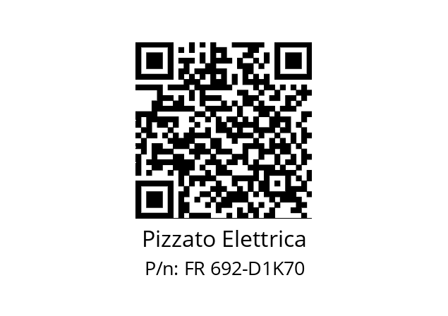   Pizzato Elettrica FR 692-D1K70