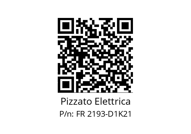   Pizzato Elettrica FR 2193-D1K21