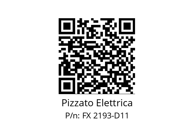   Pizzato Elettrica FX 2193-D11